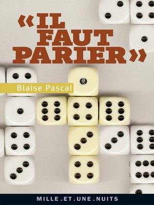 cover image of «Il faut parier»